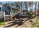 Backyard featuring a gazebo, patio with fire pit and the back of the house at 1617 Jenkins Rd, Wake Forest, NC 27587