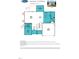 First floor plan showcasing the kitchen, dining area, great room, guest suite, and 2-car garage at 1912 Harrell Cove Ct # 171 Gunnison Cr, Fuquay Varina, NC 27526