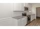 Modern kitchen showcasing stainless steel oven and granite countertops at 20 Watermelon Dr, Franklinton, NC 27525