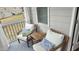 Relaxing screened porch with comfortable seating and a view of the backyard at 206 Pine St, Fuquay Varina, NC 27526