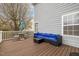 Inviting deck with outdoor seating area and room for entertaining and relaxation at 3809 Mardela Spring Dr, Raleigh, NC 27616