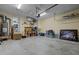 Spacious garage offering ample storage space, featuring utility connections, and easy access to the house at 3809 Mardela Spring Dr, Raleigh, NC 27616