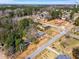 Areal view of neighborhood and streets at 608 N 15Th St, Erwin, NC 28339