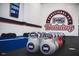 Fitness center with training equipment and a motivation sign on the wall at 625 Sage Oak Ln, Holly Springs, NC 27540