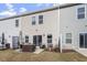 Spacious backyard with a patio, perfect for outdoor gatherings and relaxation at 63 Pale Moss Dr, Clayton, NC 27527
