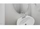 Elegant bathroom featuring modern sink fixtures and oval mirror at 88 Ripple Way # 314, Clayton, NC 27520