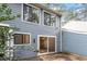 Home with blue siding and a back patio perfect for entertaining at 1016 N Bend Dr, Raleigh, NC 27609