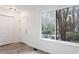 Bright entryway with natural light, closet space, and views of the outdoors through a large window at 1016 N Bend Dr, Raleigh, NC 27609