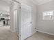 Hallway view showcases the kitchen and a separate room at 125 Vance Wrenn Rd, Roxboro, NC 27573
