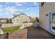 Spacious back deck with grilling area perfect for outdoor gatherings and summer barbecues at 22 Old York Cir, Clayton, NC 27527
