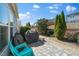 Backyard patio area with pavers, a grill, and an inviting backyard space at 2436 Fiddich Ln, Fuquay Varina, NC 27526