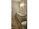 Well-lit bathroom with a double vanity and neutral decor at 319 Davis Rd, Hillsborough, NC 27278