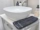 Bathroom vanity with modern sink and stylish faucet at 449 Parnell Dr, Raleigh, NC 27610