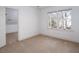 Cozy bedroom with neutral carpet and natural light at 595 Weathersfield # A, Pittsboro, NC 27312
