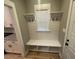 Mudroom featuring built-in bench and storage at 945 Lynch Rd, Selma, NC 27576