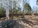 Well-maintained backyard with ample space for recreation, featuring a patio set at 101 Tiverton Woods Dr, Holly Springs, NC 27540
