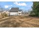 Expansive backyard offers privacy and potential for outdoor activities at 109 W Markham Ave, Durham, NC 27701