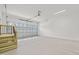 Spacious garage features a utility door and new stairs at 109 W Markham Ave, Durham, NC 27701