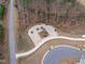 A birds-eye view of a well-maintained community park at 1329 Channing Park Cir, Cary, NC 27519