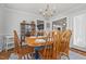 A view of the dining room at 3068 Benson Rd, Angier, NC 27501