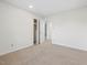 Simple bedroom with closet and bathroom access at 4 Hannah Ct, Durham, NC 27713
