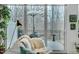 Private outdoor deck featuring comfortable seating and views of the surrounding woods, perfect for relaxing at 4007 Southpoint Landing Way, Durham, NC 27707