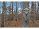 North Carolina Wildlife Game Lands sign attached to a tree in a wooded area at 4007 Southpoint Landing Way, Durham, NC 27707
