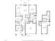 Detailed floor plan illustrates home layout including dimensions, and overall structure at 420 Carsons Creek Trl, Wendell, NC 27591