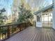 Cozy back porch providing a tranquil outdoor retreat at 725 Littleleaf Ct, Holly Springs, NC 27540
