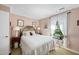Cozy bedroom with a comfortable bed and natural light at 8809 Farrington Mill Rd, Chapel Hill, NC 27517
