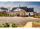 Exterior of the community center with ample parking space at 1009 Grey Flint Pl, Mebane, NC 27302