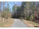 Paved neighborhood walking path winding through nature provides outdoor fitness and a connection with nature at 104 Deep Gap Run, Cary, NC 27519