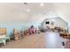 Spacious playroom with lots of room to roam and play at 107 Crescent Hill Ln, Rougemont, NC 27572