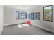 Spacious living room with natural light and a view outside the windows at 132 Edward Booth Ln, Durham, NC 27713