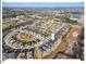 Aerial view of neighborhood featuring modern homes with well-maintained landscaping at 153 Abercorn Cir, Chapel Hill, NC 27516