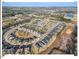 Aerial view of neighborhood featuring modern homes with well-maintained landscaping at 153 Abercorn Cir, Chapel Hill, NC 27516
