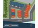 A detailed site plan showcases the layout of North & Broadway homes and their proximity to Broadway at 2002 Moody Ln, Durham, NC 27701
