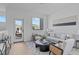 Bright and airy living room featuring modern decor, a comfortable seating arrangement, and ample natural light at 2002 Moody Ln, Durham, NC 27701