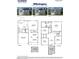 Floorplan showcasing the layout of the home, including bedrooms, living spaces, and garage at 22 Black Creek Dr, Lillington, NC 27546