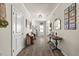 Inviting foyer featuring durable floors, neutral walls, classic lighting and traditional accents at 2233 Kanata Mills Rd, Wake Forest, NC 27587