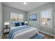 Comfortable bedroom featuring natural light, light walls, and a soothing ambiance at 310 Chub Lake St, Roxboro, NC 27573