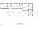 Floorplan of home with room names, dimensions, and total square footage at 310 Chub Lake St, Roxboro, NC 27573