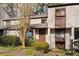 Charming condo with landscaped front yard and blue front door at 3775 Guess Rd # 36, Durham, NC 27705