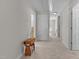 Inviting hallway with fresh paint, carpet, and access to various rooms throughout the home at 400 Oxford Park Blvd, Oxford, NC 27565