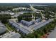 Aerial view of community with lush surroundings near shopping areas and highways at 4810 Gossamer Ln # 105, Raleigh, NC 27616