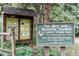 A detailed sign for the Bird and Butterfly Garden at Durant Nature Park at 4810 Gossamer Ln # 105, Raleigh, NC 27616