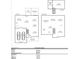 A floor plan showing the layout of a two story home with attached two car garage at 63 Capewood Ct, Garner, NC 27529