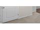 Carpeted bedroom featuring white trim, walls and doors at 71 Hawksmoore Ln, Lillington, NC 27546