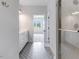 Bathroom features a shower and double vanity at 9231 Bear Run Ln, Middlesex, NC 27557