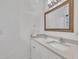 Bathroom featuring double sinks with modern faucets and lots of counter space at 10 Holden Ct, Youngsville, NC 27596